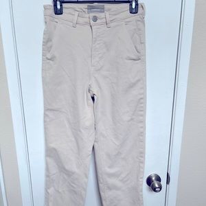 Everlane high waisted crop pants